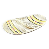 B3r ceramic platter germany pop-art new look