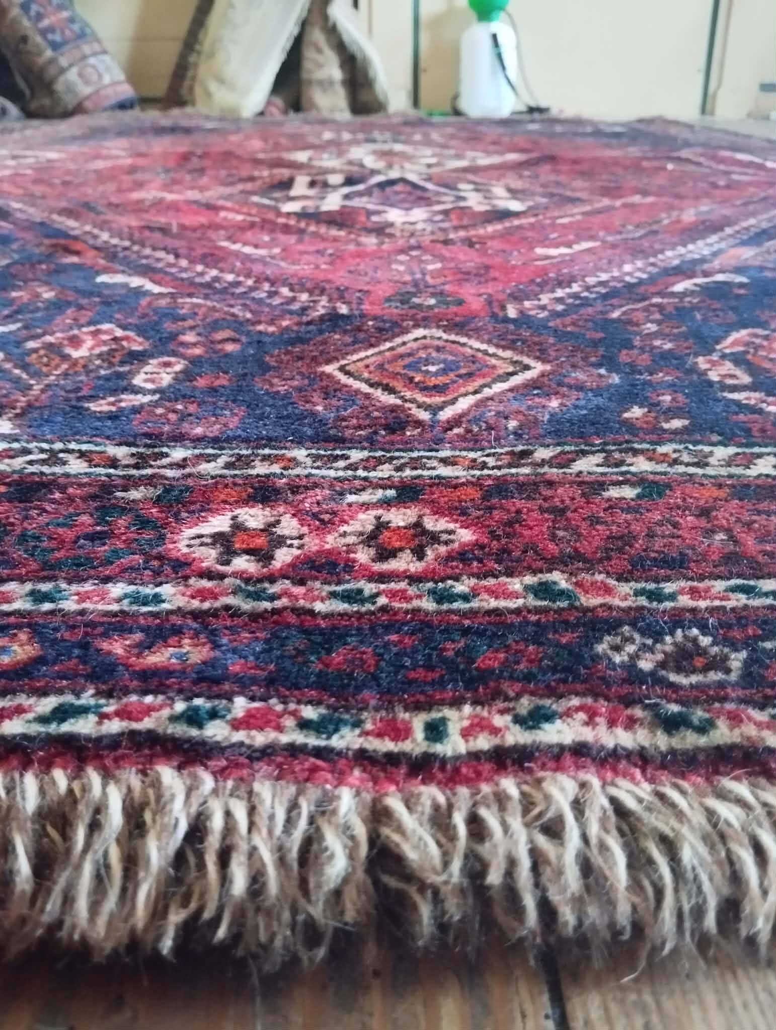 Persian Qashqai carpet handwoven 257x172cm