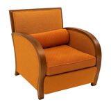 Pair of Art Deco club armchairs