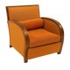 Pair of Art Deco club armchairs