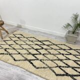 Handmade wool Berber rug 250 X 120 CM