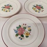 Set of 3 Villeroy and Boch Vintage Dessert Plates