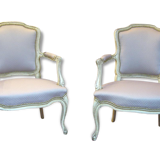 Paire De Cabriolets Louis XV