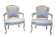 Pair of Louis XV convertibles