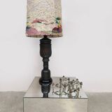 Italian vintage ceramic table lamp Bitossi XL Aldo Londi