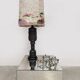 Italian vintage ceramic table lamp Bitossi XL Aldo Londi