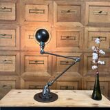 Jieldé patinated industrial lamp
