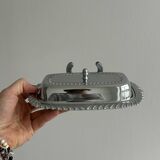 stainless steel butter dish