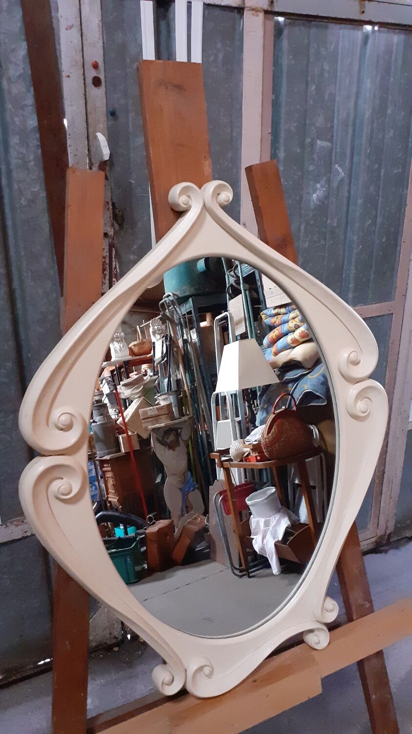Art Deco mirror 76x60cm
