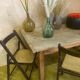 Table de campagne chêne