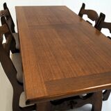 Dining Set by Guillerme & Chambron for “Votre Maison”