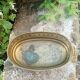 Large brass lion planter Art Nouveau