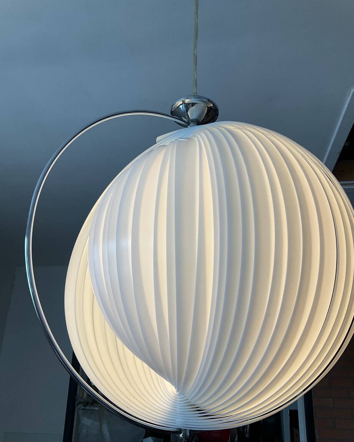 Moon pendant light by Kare design from the 80s