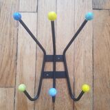 Vintage wall coat rack