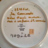 Assiettes Dior