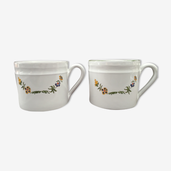 Two ceramic mug pot covers mugs mugs vases