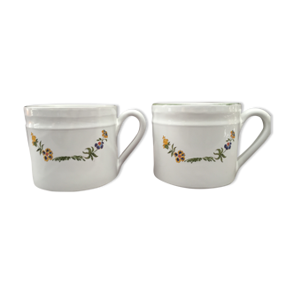 Two ceramic mug pot covers mugs mugs vases