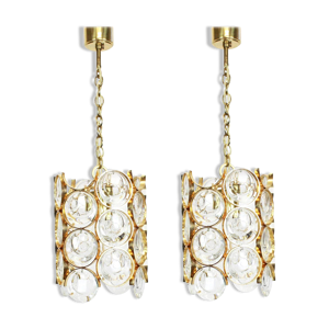 Paire de petites suspensions - sciolari