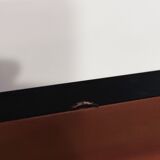 Smoked plexiglass magazine holder 70s.