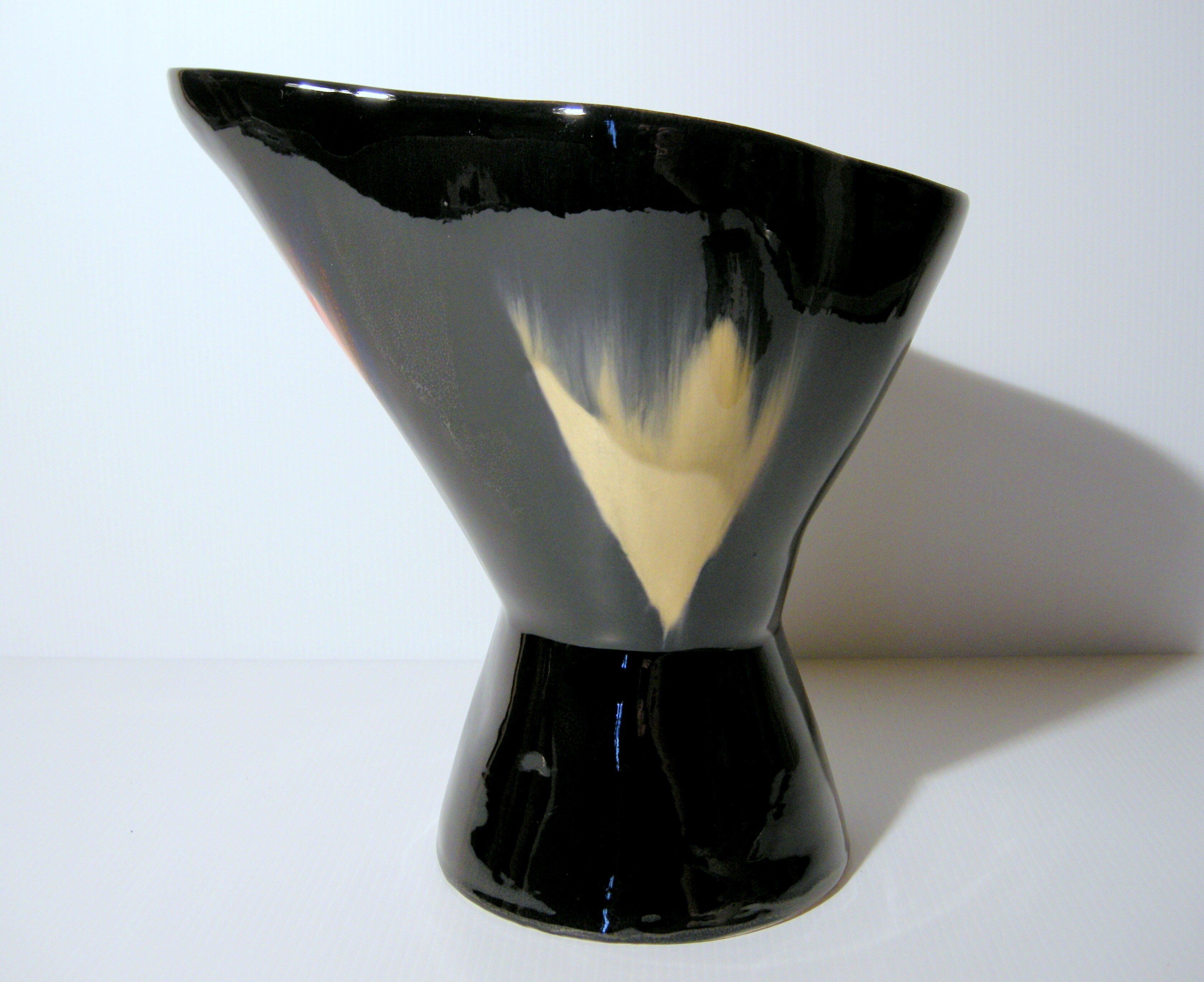 Vase vintage 1950 forme libre