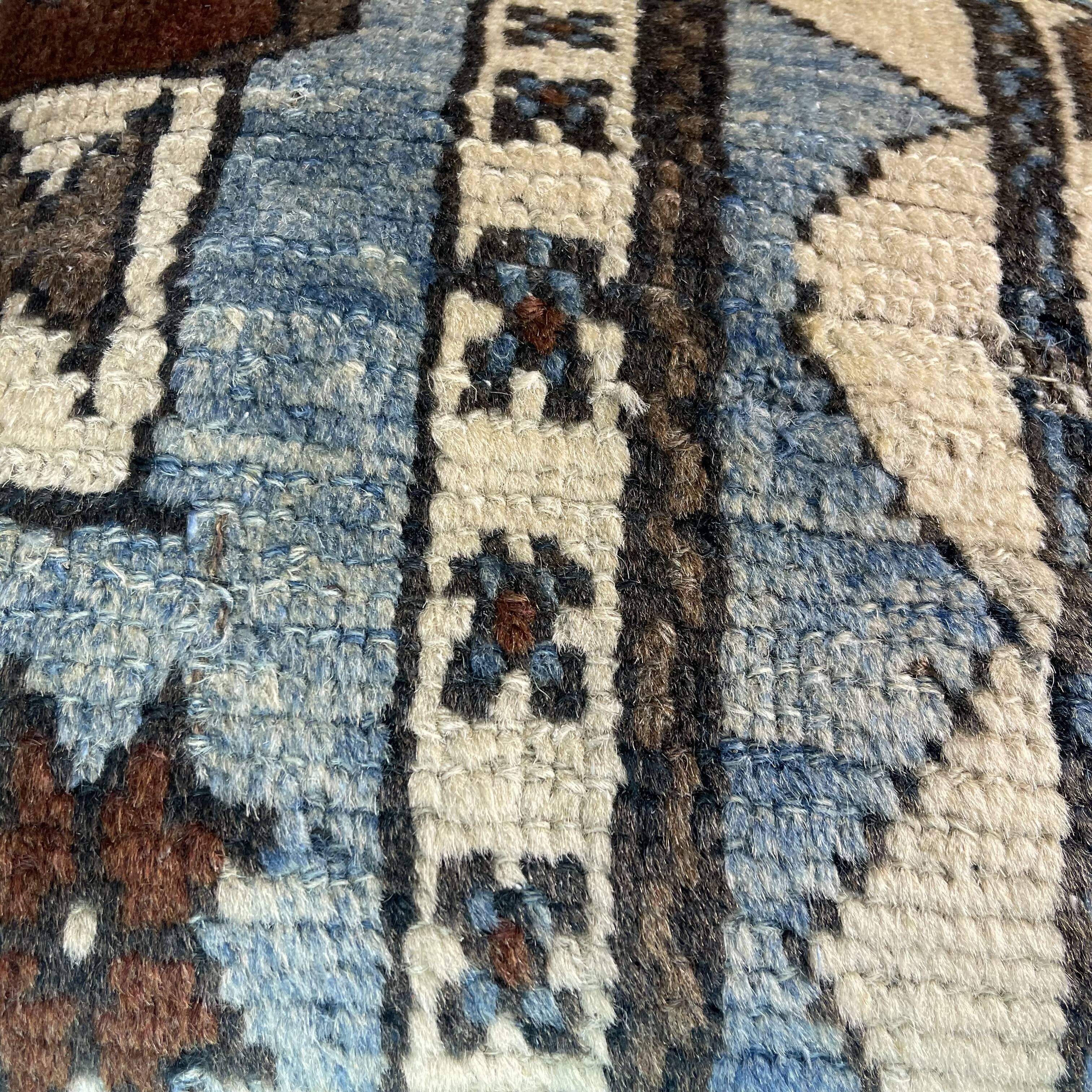 Vintage turkish Kilim cushion cover 40x40cm