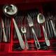 Complete 124-piece 2-drawer cutlery set Ascinox
