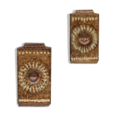 Pair of Mid-Century 'Zsolnay' Ceramic Urns or Vases