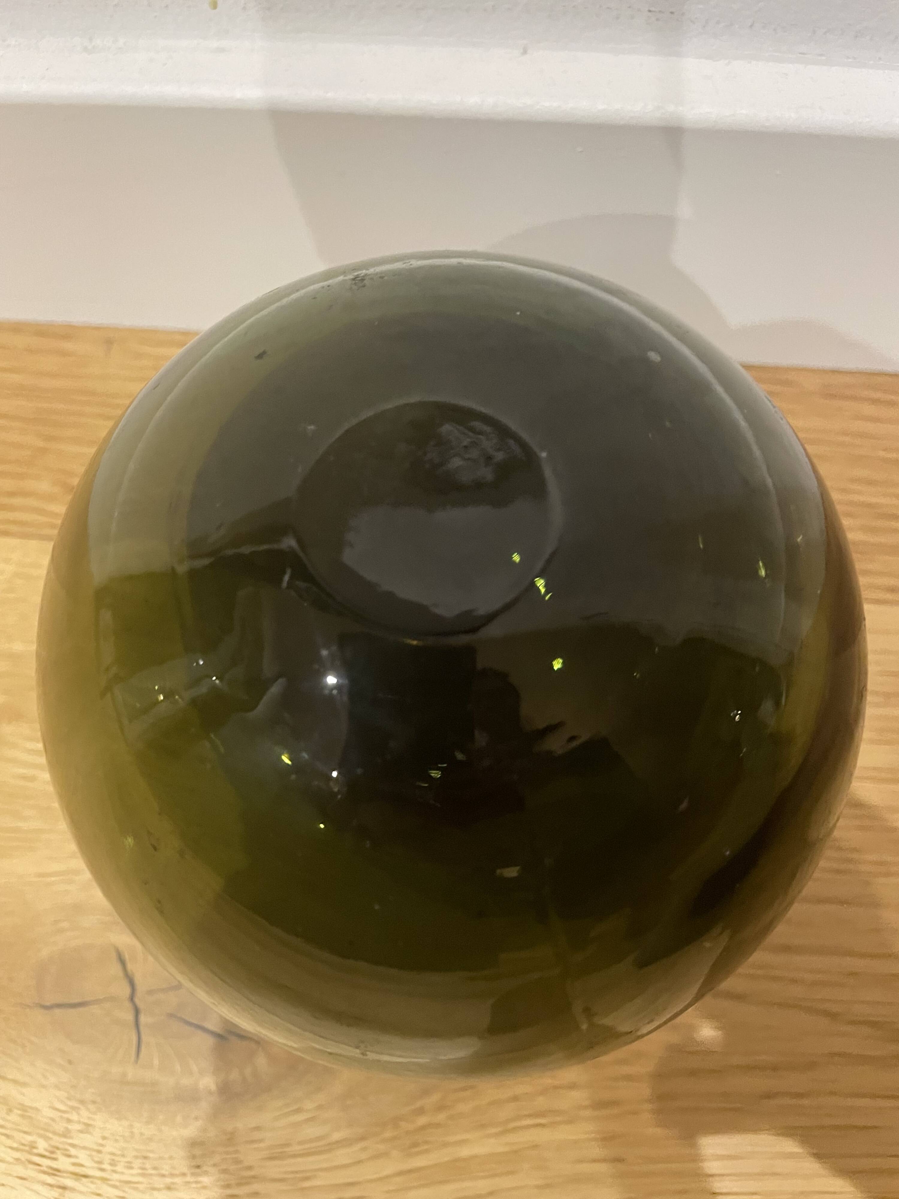 Boule flottante pêcheur en verre