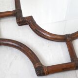Bamboo mirror 93x66 cm vintage