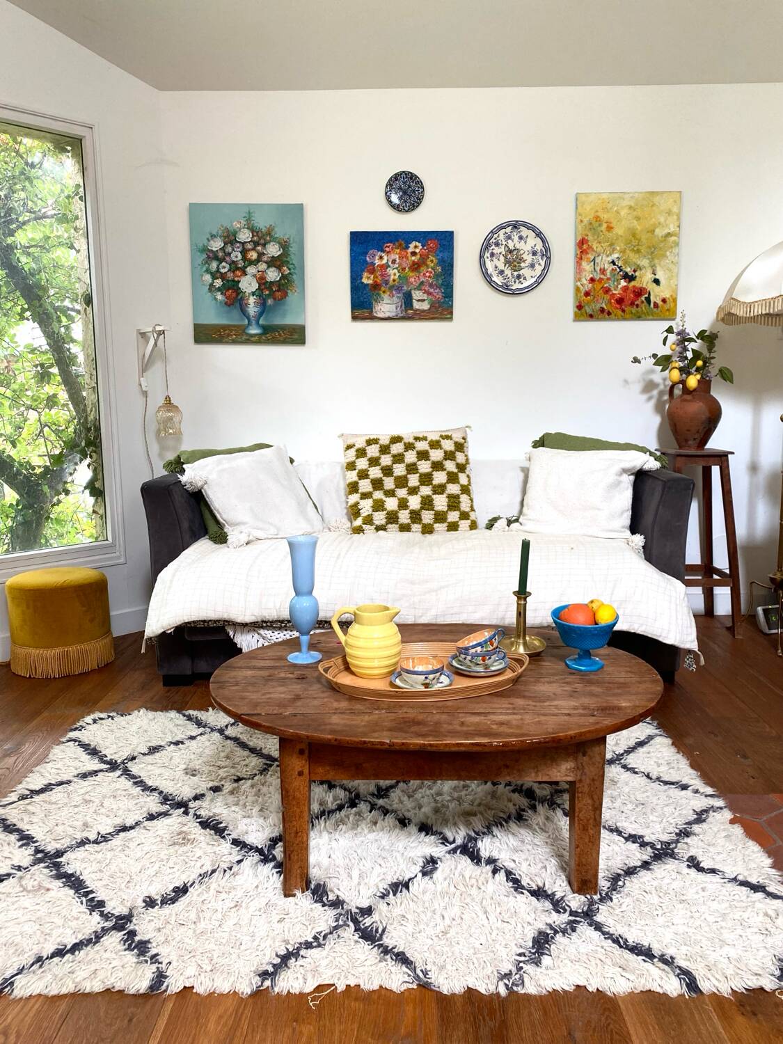 Vintage oil on canvas