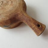 Ceramic fondue pot signed La colombe (Vallauris) 1970s