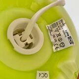 Blown glass mushroom lamp