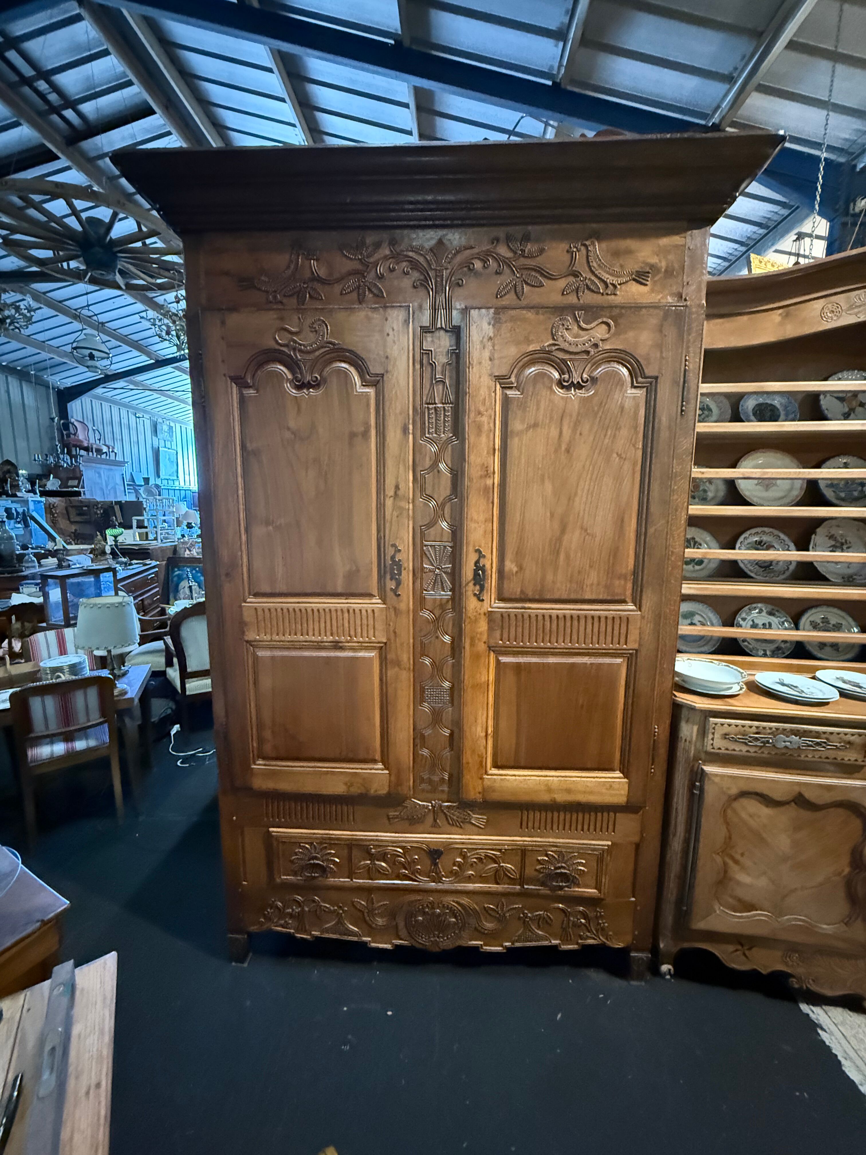 Louis XV Norman wardrobe