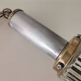 Small hobnail glass hanging lamp