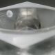 Large plexiglass ashtray or pocket emptier, 1970s