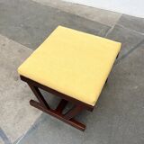 Mid-century Danish rocking chair set with footrest by Poul Volther for Frem Røjle, 1960s.