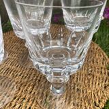 6 Portieux crystal glasses