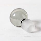 Stylish Spirit Decanter with Grey Original Stopper / Italy / 1960s