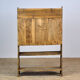 Antique primitive moldavian pine country farmhouse cabinet , circa 1850