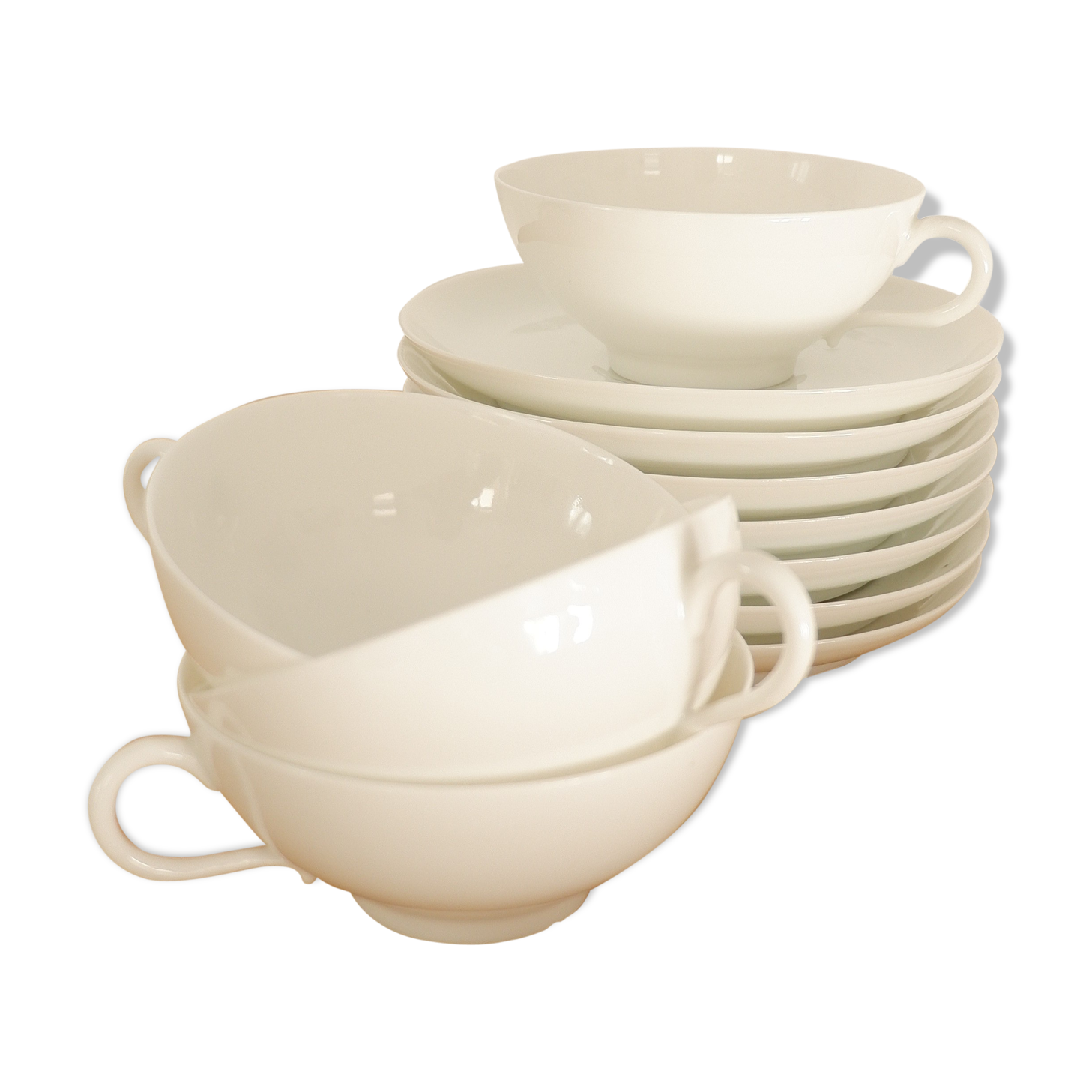 Service à café porcelaine fine