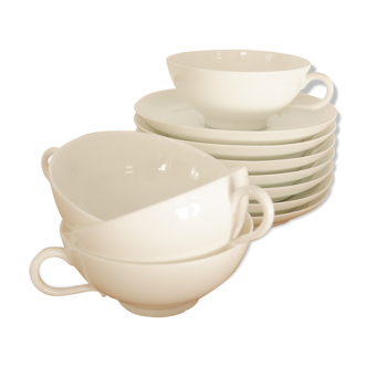 Fine porcelain coffee service