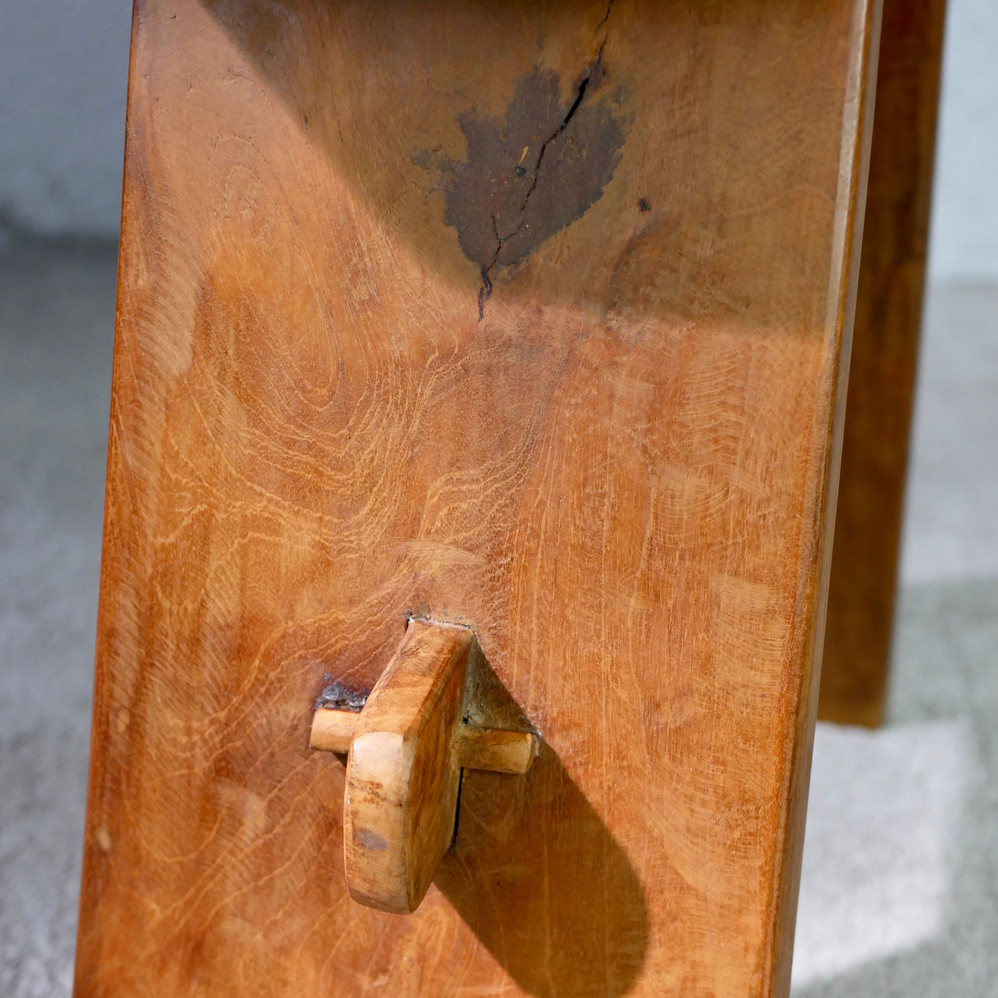 Japanese brutalist stool