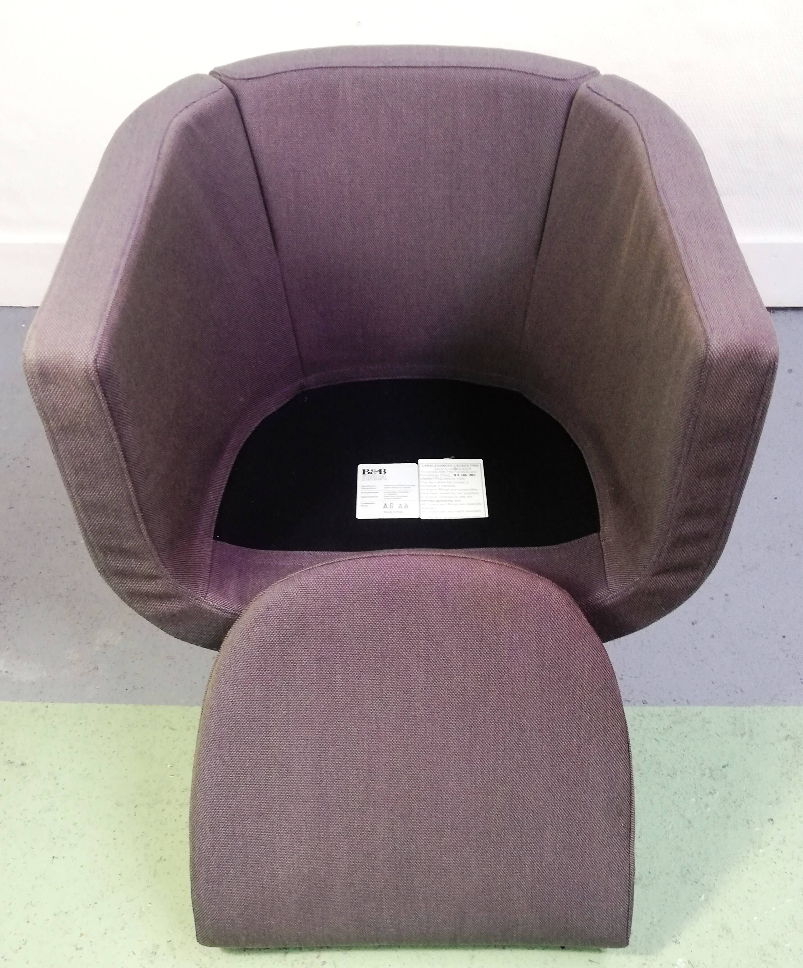 Paire de fauteuils tulipe, B&B Italia