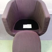 Pair of tulip armchairs, B&B Italia