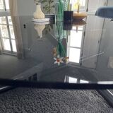 Smoked glass coffee table