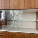 Vintage teak high sideboard