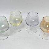 4 Luminarc cognac glasses