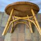 Table basse en rotin