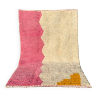 Handmade pure wool rug, size 150 x 250 cm