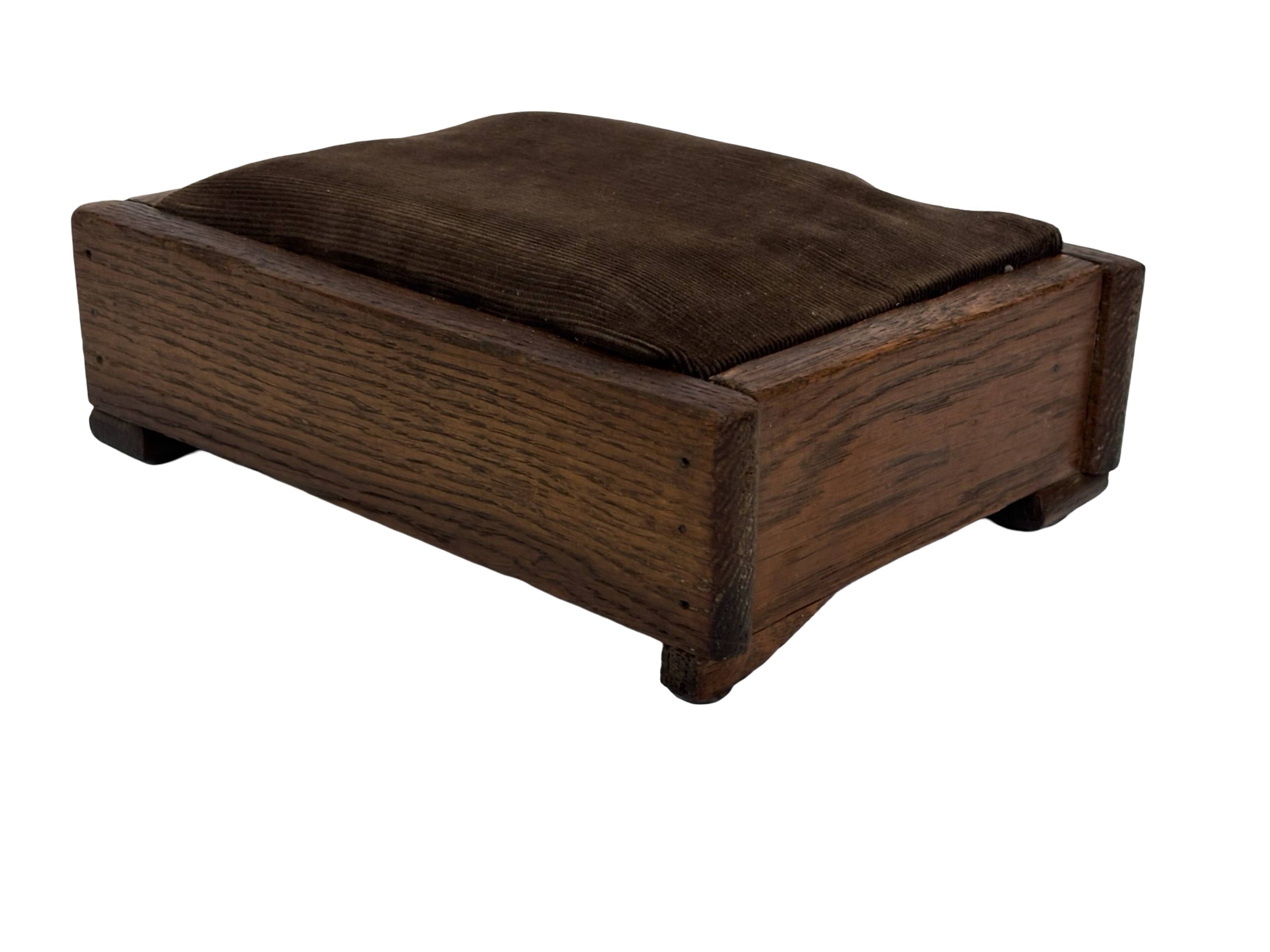 Art Deco footstool foot rest minimalist 30's design
